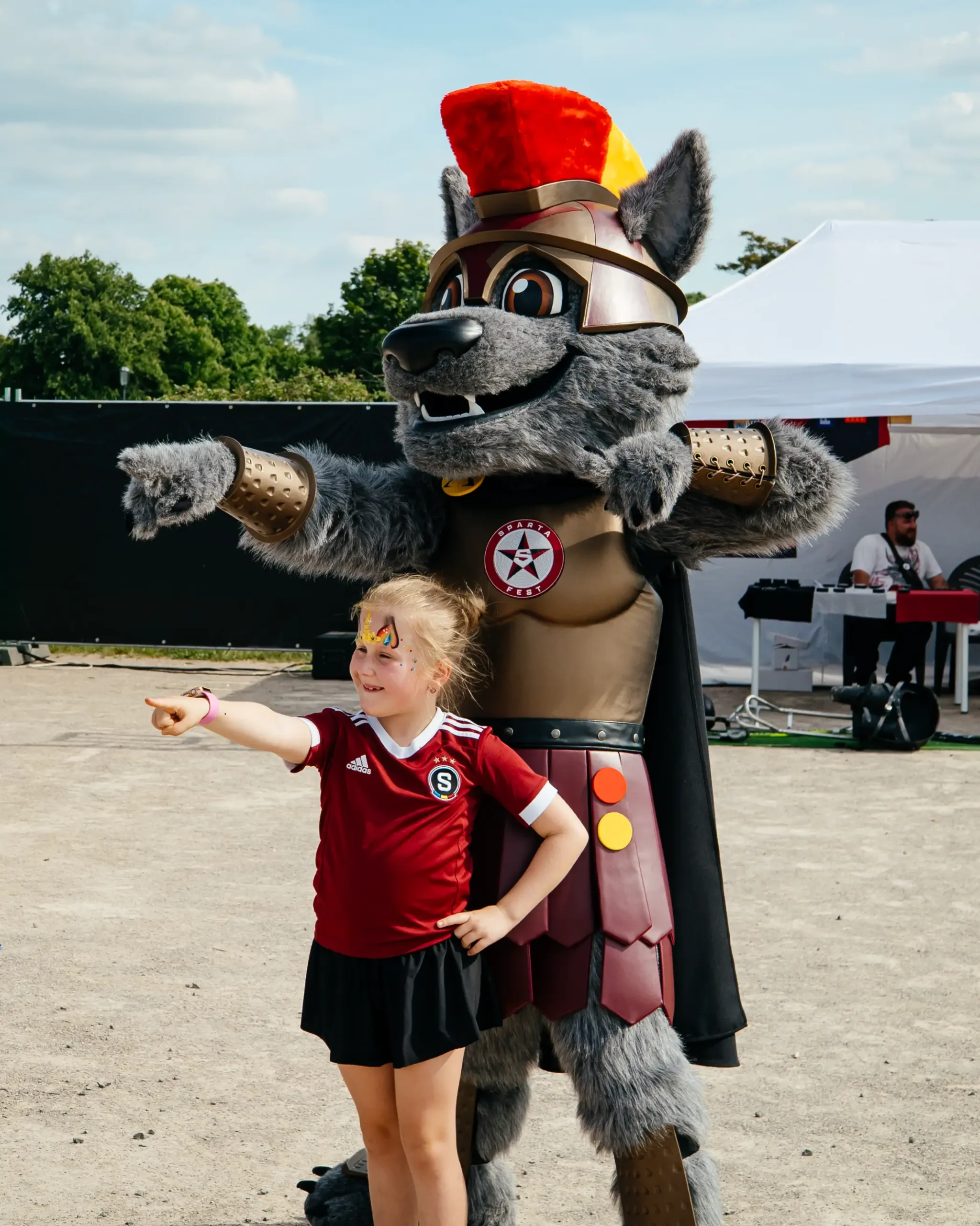 SPARTAFEST mascot